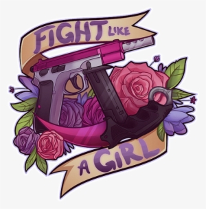 “fight Like A Girl” ✿✿✿ I Made This As A Contribution - Cs Go Fight Like A Girl