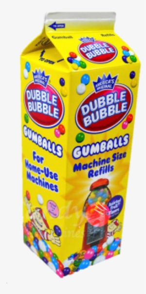 Dubble Bubble Assorted Gumballs Refill Carton 20oz - Dubble Bubble Gumball Refill - 20 Oz Carton