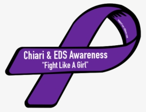 Chiari & Eds Awareness / "fight Like A Girl" - National Cancer Survivors Day Ribbon