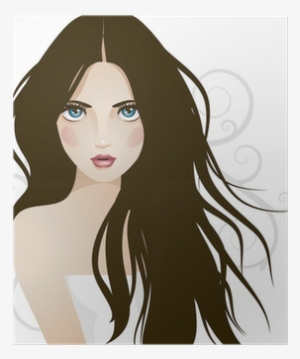 Desenhos De Mulher Com Cabelos Longos