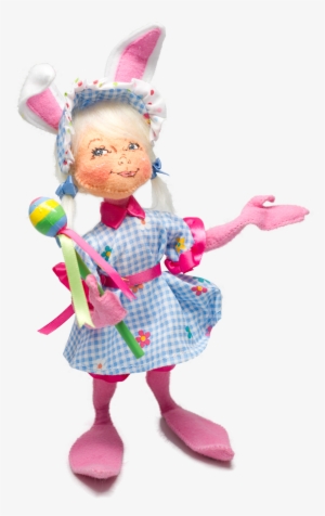 9" Easter Parade Girl Elf - Annalee Dolls
