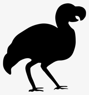 Big Image - Dodo Silhouette Png