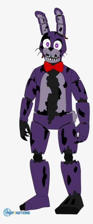 Nightmare Bonnie By Fnafnations - Fnafnations Nightmare Bonnie