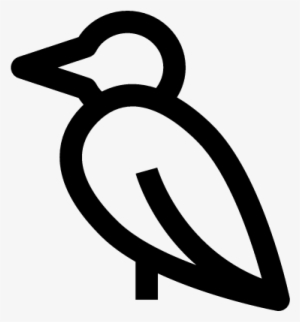Duck Bird Outline Vector - Pajarablanca