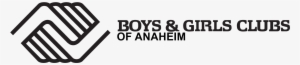 Vertical White Boys & Girls Clubs Of Anaheim Logo High - Boys And Girls Club Great Lakes Bay Region