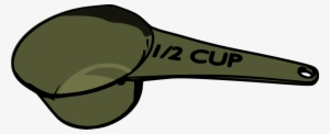 This Free Clipart Png Design Of Measuring Cup Clipart - 1 2 Cup Measure