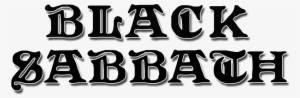 Black Sabbath - Cross Black Sabbath Logo