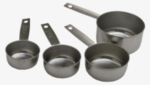 Meacp - Stainless Standard Measuring Cup Set 1/4, 1/3, 1/2