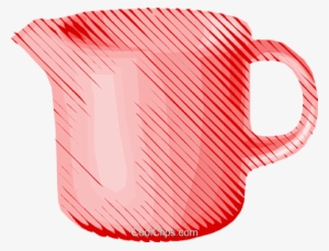 Measuring Cup Royalty Free Vector Clip Art Illustration - Illustration