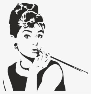 Audrey Hepburn Clip Art