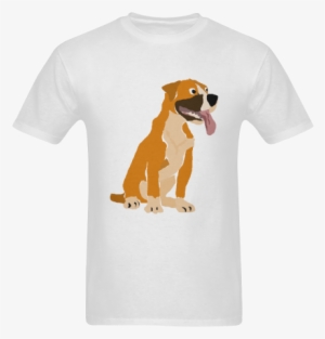 Funny Boxer Dog Art Sunny Men's T- Shirt - Autopilot Off T Shirt