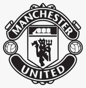 Manchester United Black Logo Png