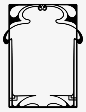 Related Wallpapers - Art Nouveau Frame Png