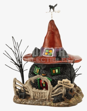 Black Cat Shack - Department 56 Original Snow Village Halloween Black