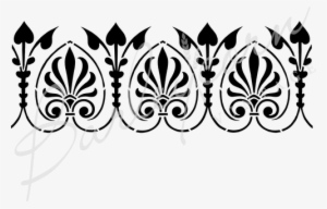 Fs68 Art Nouveau Style Border - Flower Myth By Colony, Horatio