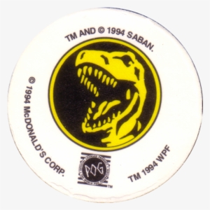 World Pog Federation > Mcdonalds Power Rangers & Vr - Red Power Ranger Logo