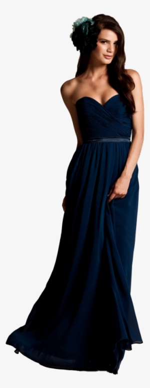 Dress Png - Wedding Dress Navy Blue Png