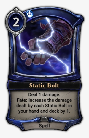 Static Bolt - Frog Eternal Card Game