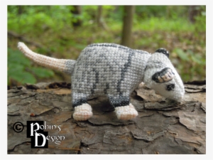 Plop The Baby Virginia Opossum Doll 3d Cross Stitch