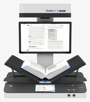 The V-shaped Book Cradle, Adjustable Up To 180 Degrees, - Book Scanners