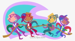 Business Metaphors, Tug Of War Royalty Free Vector - Dibujos De Juegos Organizados