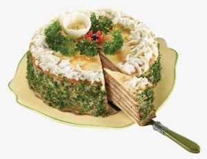 Liver Pâté Crêpe Cake From - Carrot Cake