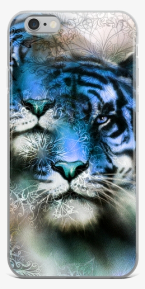 Tiger And Mandala With Ornament Iphone Case - Tiger