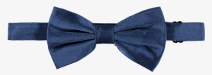 Blue Silk Bow Tie - Necktie