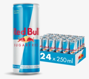 Red Bull Energy Drink - Red Bull Cans Sugar Free 250ml X 24