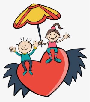 Happy Couples In Love Clipart - Love Girl Boy Png
