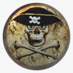 Pirate Skull Paperweight - Gsm Cast Iron Skull Paperweight