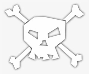 Free White Skull & - Halloween Pirate Skull