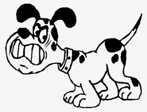Angry Dog Clipart Black And White
