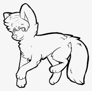 Wolf Base Free By Mlnoru On Deviantart - Line Art