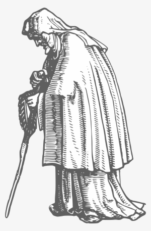This Free Icons Png Design Of Robed Old Woman