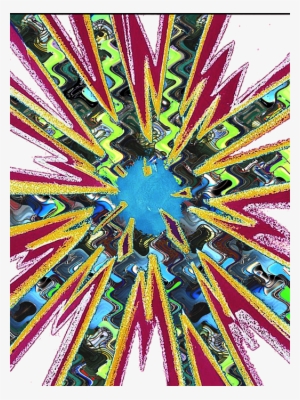 Bleed Area May Not Be Visible - Moderne Abstrakte Kunst Des Goodluck Karte