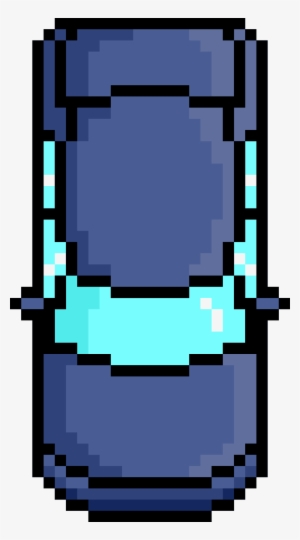 Pixel Car Purple Front Svg Free Stock - Car Pixel Art Top