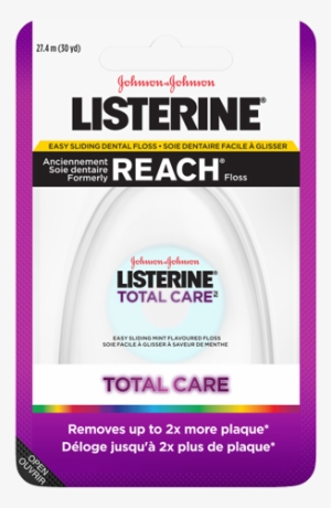 Listerine® Total Care Easy Sliding Floss - Listerine Healthy White Floss, Mint 30 Yd