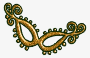 Mask,holiday,golden,gold - Carnival