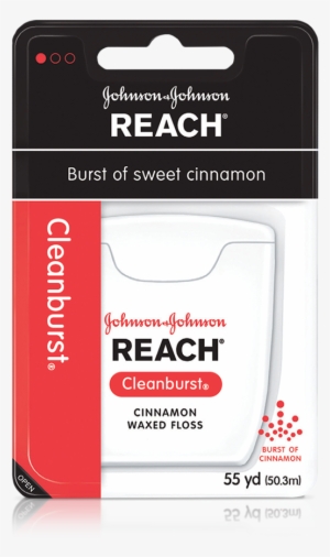 Reach® Cleanburst® Cinnamon Floss - Reach Cinnamon Dental Floss