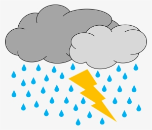 Lightning Bolt Clipart, Suggestions For Lightning Bolt - Thunderstorm Clipart