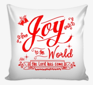 Joy To The World Pillow Cover 16" - Pennywise Black And White