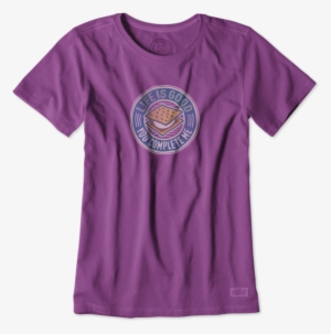 Women's You Complete Me Smore Crusher Tee - T-shirt