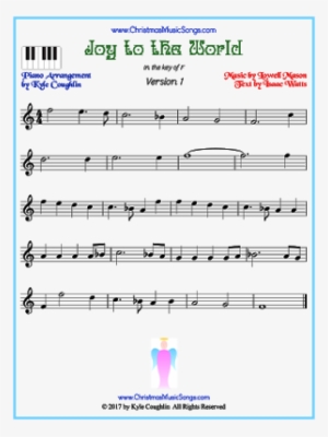 Joy To The World For Beginner Piano - Piano