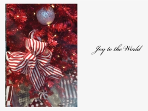 Joy To The World - Red