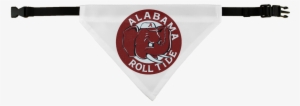 1960's Alabama Crimson Tide Art ﻿pet Bandana - Paddle