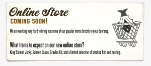 New Online Store Coming Soon