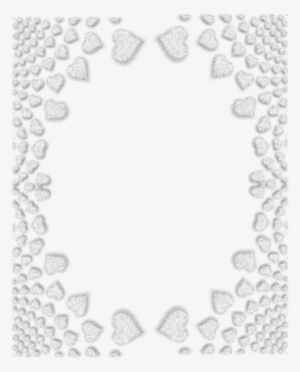 Silver And White Borders