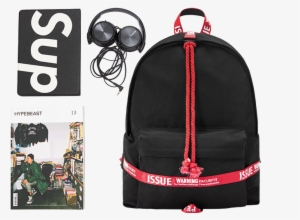Issue Warning Tape Backpack - Backpack