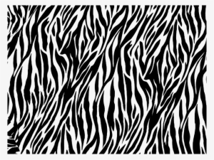 Zebra Print Png Background Image - Black And White Tiger Print